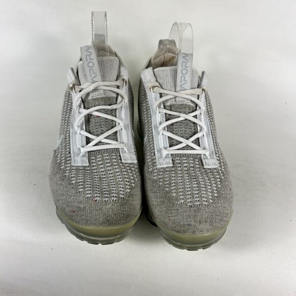 Nike Air VaporMax 2021 FK Women's 9 Gray Low Running Athletic Shoes DC4112-100 - Picture 4 of 10